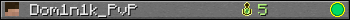 Dom1n1k_PvP userbar 350x20