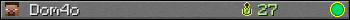 Dom4o userbar 350x20