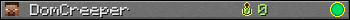 DomCreeper userbar 350x20