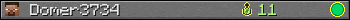 Domer3734 userbar 350x20