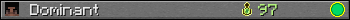 Dominant userbar 350x20