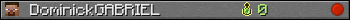 DominickGABRIEL userbar 350x20