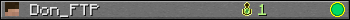 Benutzerleisten 350x20 für Don_FTP