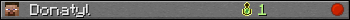 Donatyl userbar 350x20