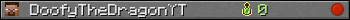 DoofyTheDragonYT userbar 350x20