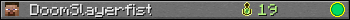 DoomSlayerfist userbar 350x20