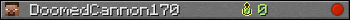 DoomedCannon170 userbar 350x20