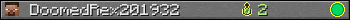 DoomedRex201932 userbar 350x20