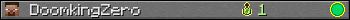 DoomkingZero userbar 350x20