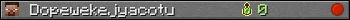 Dopewekejyacotu userbar 350x20