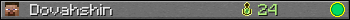 Dovahshin userbar 350x20