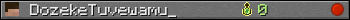 DozekeTuvewamu_ userbar 350x20