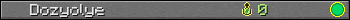 Dozyolye userbar 350x20