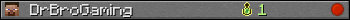 DrBroGaming userbar 350x20