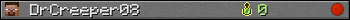 DrCreeper08 userbar 350x20