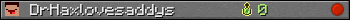 DrHaxlovesaddys userbar 350x20