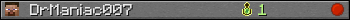 DrManiac007 userbar 350x20