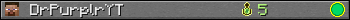 DrPurplrYT userbar 350x20