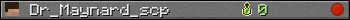 Dr_Maynard_scp userbar 350x20