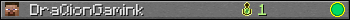 DraQionGamink userbar 350x20