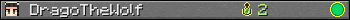 DragoTheWolf userbar 350x20