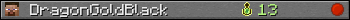 DragonGoldBlack userbar 350x20