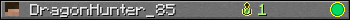 DragonHunter_85 userbar 350x20