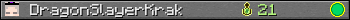 DragonSlayerKrak userbar 350x20