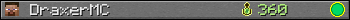 DraxerMC userbar 350x20