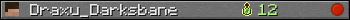 Draxu_Darksbane userbar 350x20