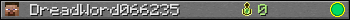 DreadWord066235 userbar 350x20