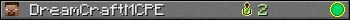 DreamCraftMCPE userbar 350x20