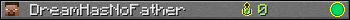 DreamHasNoFather userbar 350x20