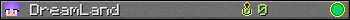 DreamLand userbar 350x20