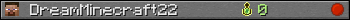 DreamMinecraft22 userbar 350x20