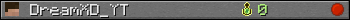 DreamXD_YT userbar 350x20