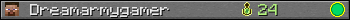 Dreamarmygamer userbar 350x20