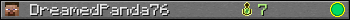 DreamedPanda76 userbar 350x20