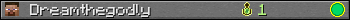 Dreamthegodly userbar 350x20