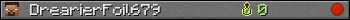 DrearierFoil679 userbar 350x20