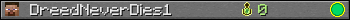 DreedNeverDies1 userbar 350x20