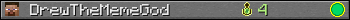 DrewTheMemeGod userbar 350x20