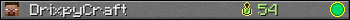 DrixpyCraft userbar 350x20