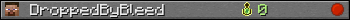 DroppedByBleed userbar 350x20