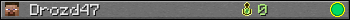 Drozd47 userbar 350x20