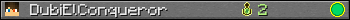 DubiElConqueror userbar 350x20