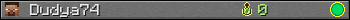 Dudya74 userbar 350x20