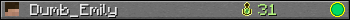 Dumb_Emily userbar 350x20