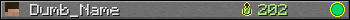 Benutzerleisten 350x20 für Dumb_Name