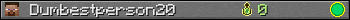 Юзербар 350x20 для Dumbestperson20